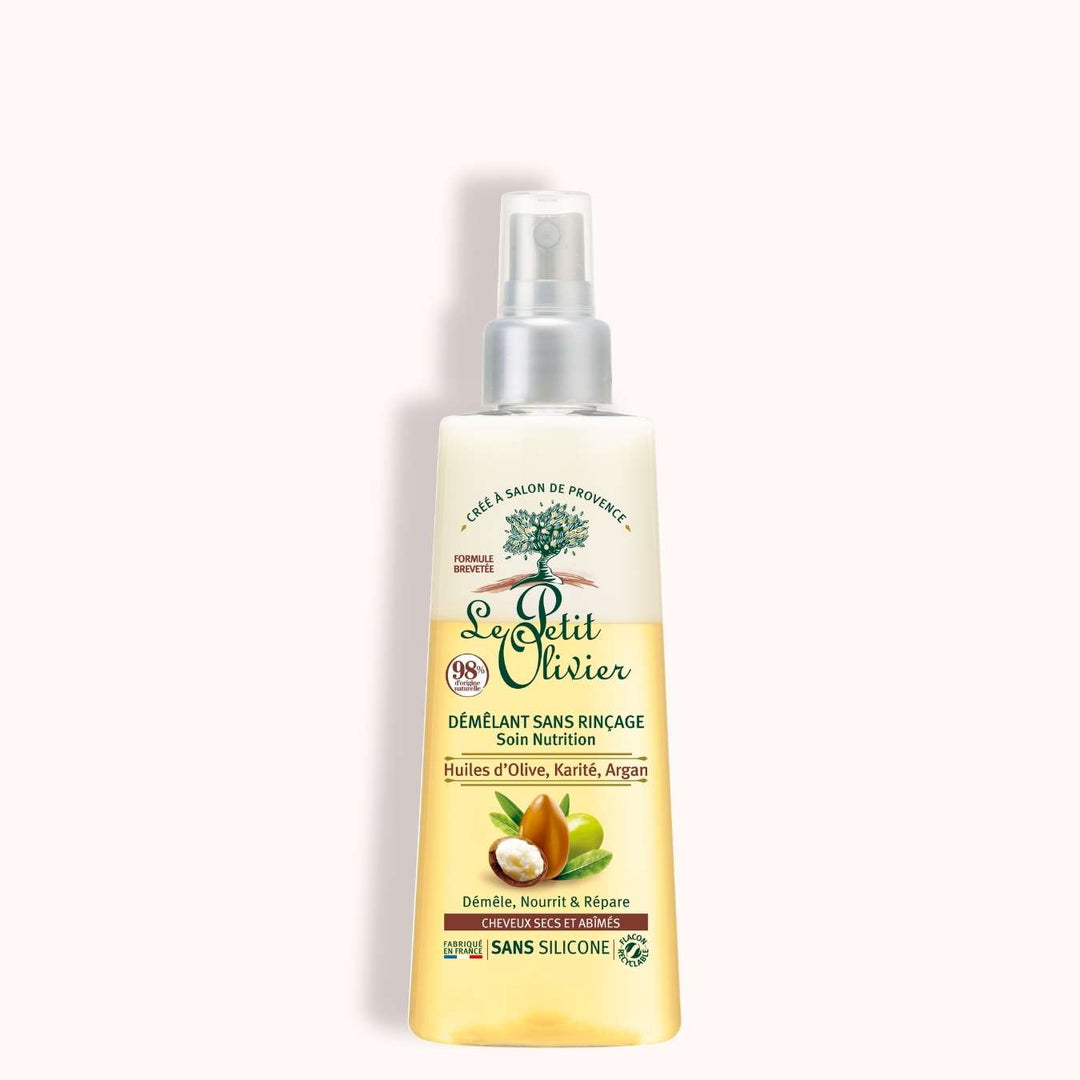 le petit olivier demelant sans rincage soin nutrition olive karite argan packshot