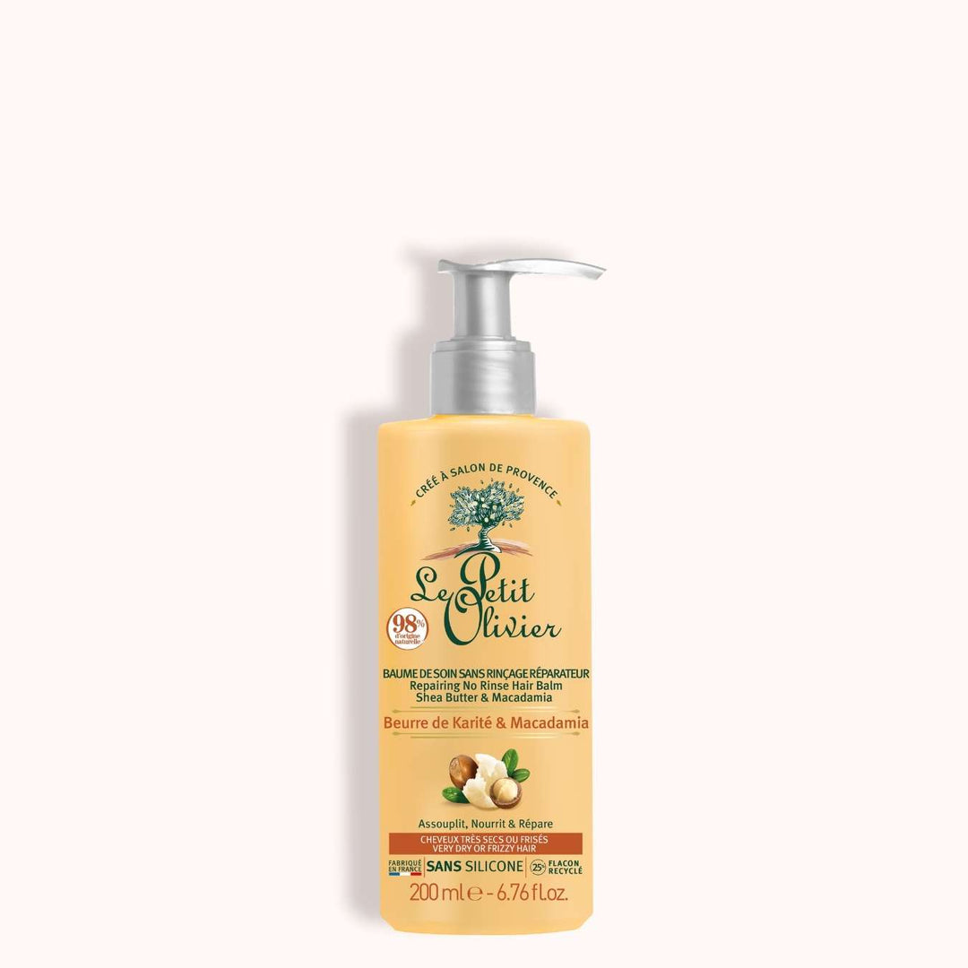 le petit olivier no-rinse care balm repairing care karite macadamia packshot