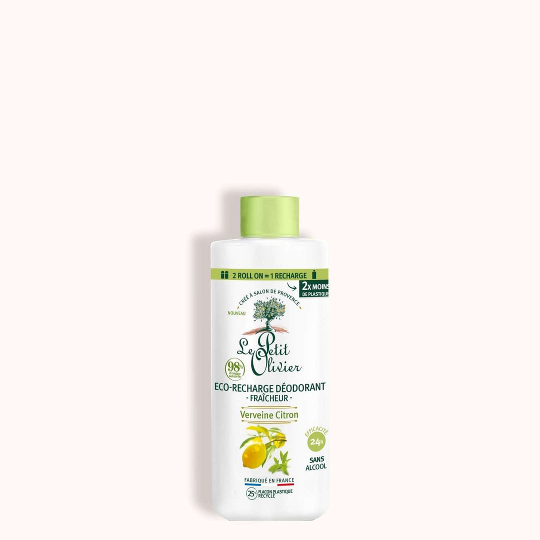 le petit olivier eco recharge deodorant fracheur verveine citron packshot