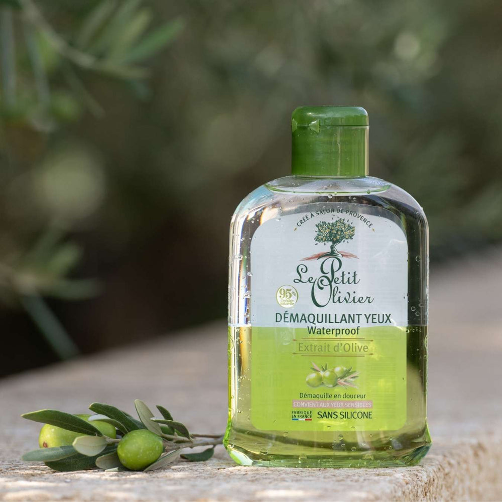 le petit olivier waterproof eye makeup remover olive produit