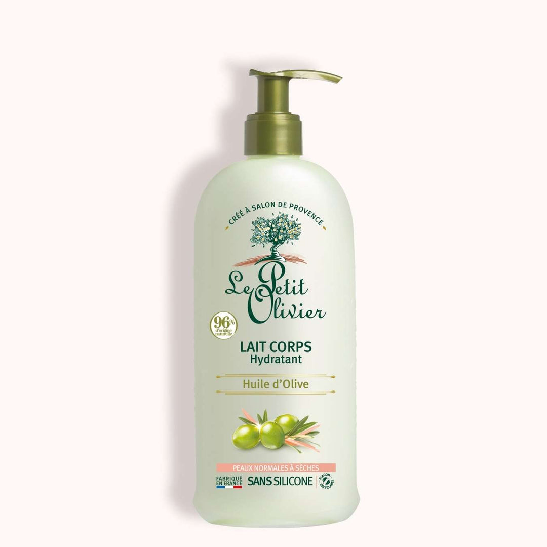 le petit olivier moisturizing body milk olive packshot