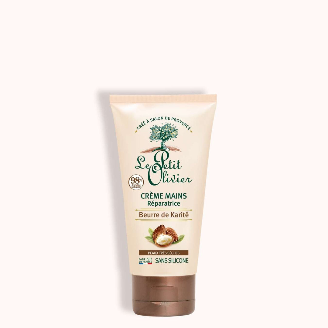 le petit olivier repairing hand cream karite butter packshot