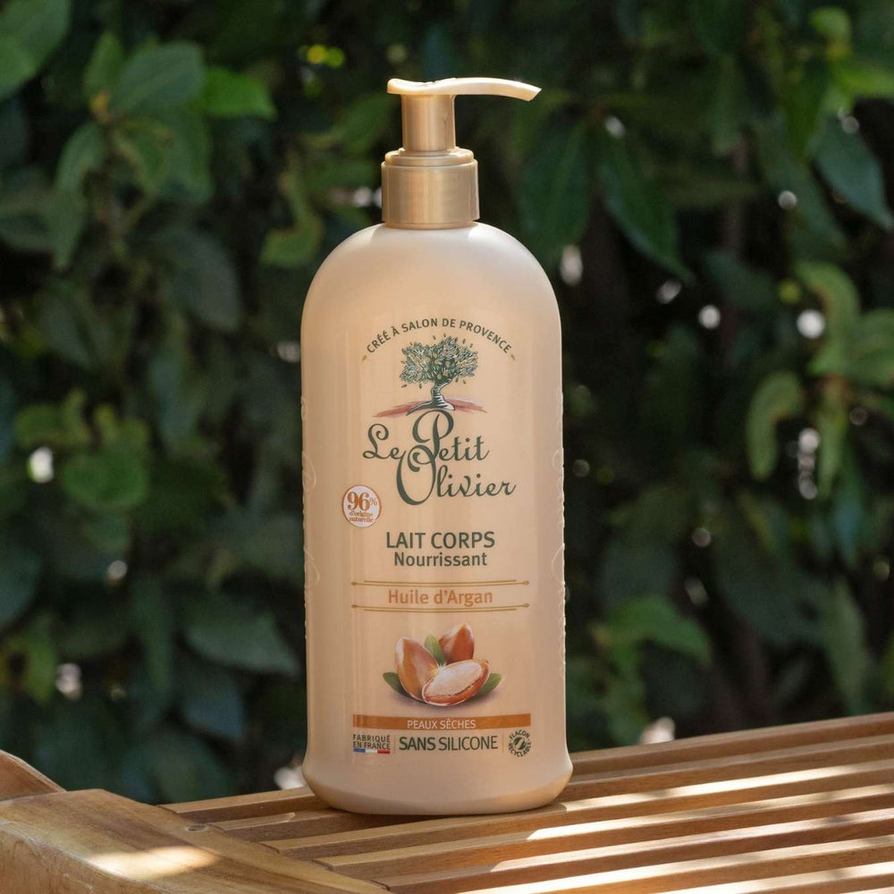 le petit olivier lait corps nourrissant argan produit