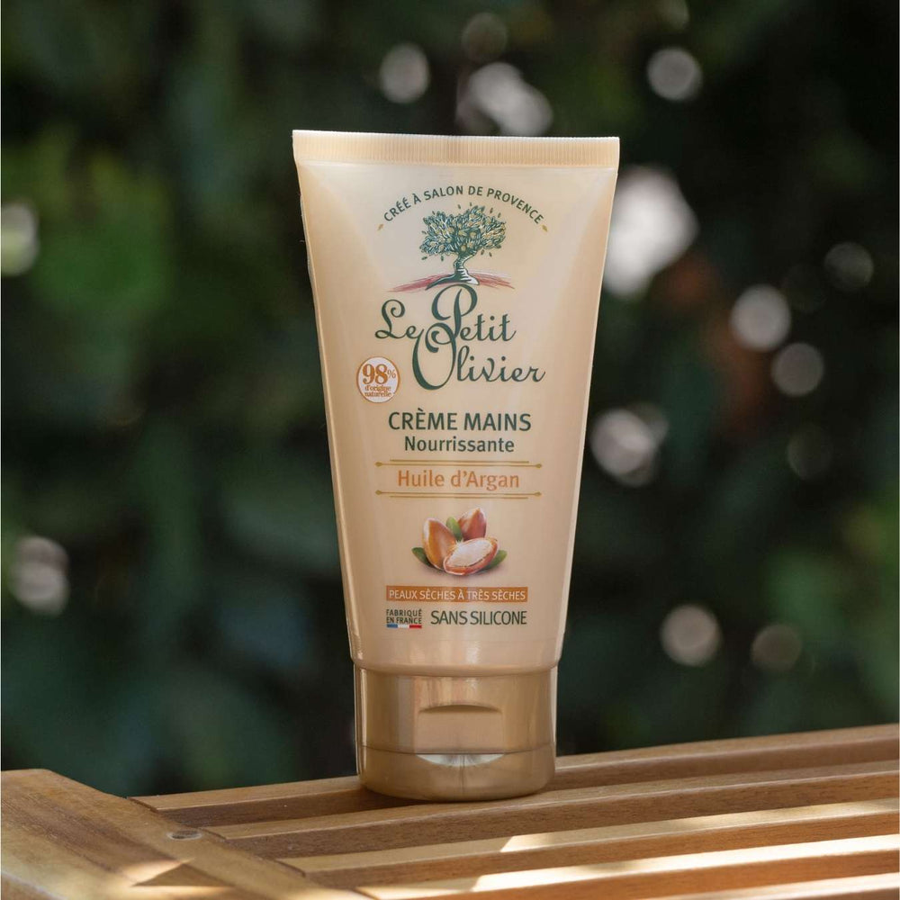 le petit olivier creme mains nourrissante argan produit