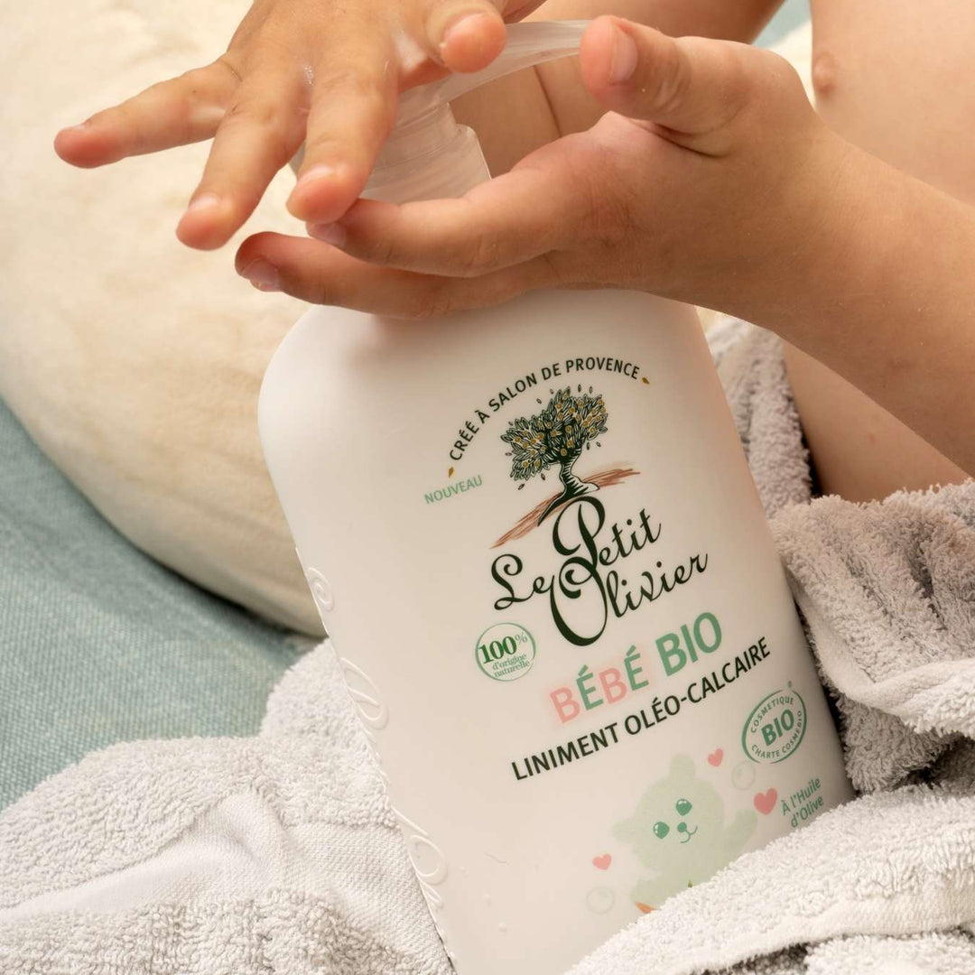 le petit olivier liniment oleo calcaire bebe bio utilisation 1