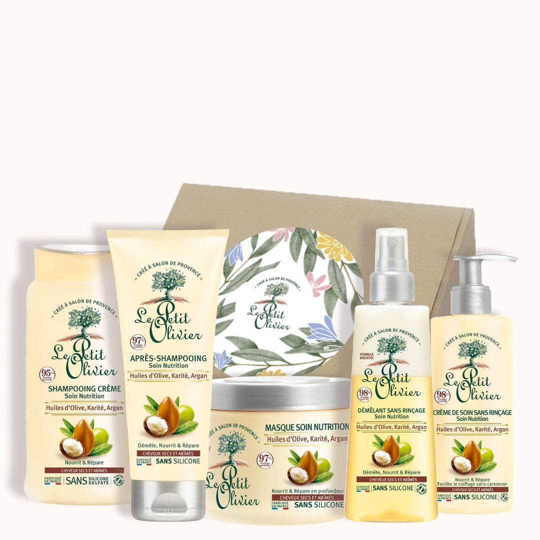 Coffret Soin Cheveux Secs et Abimés