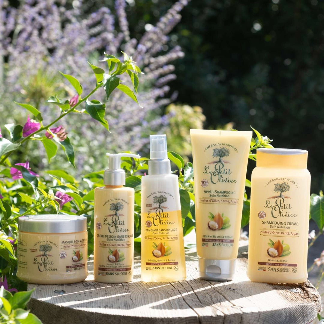 le petit olivier rituel capillaire complet soin nutrition olive karite argan produits