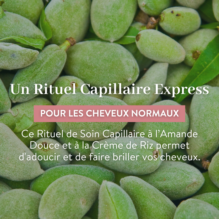 le petit olivier rituel capillaire express soin douceur amande douce riz ingredient descpng