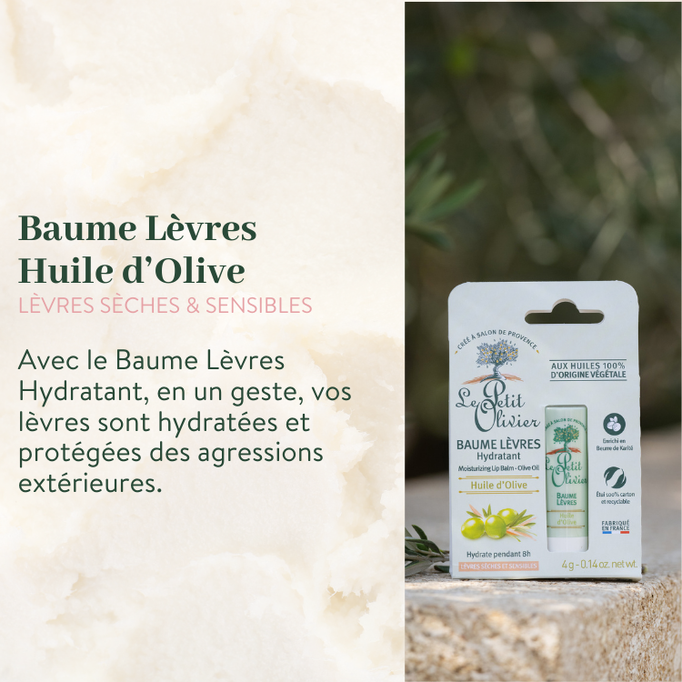 le petit olivier duo hydratant mains et levres olive baume levres hydratant olive produit 2png