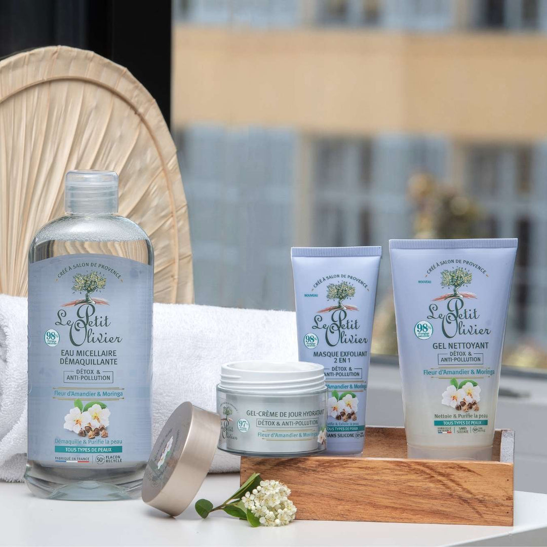 le petit olivier rituel visage complet detox anti pollution products