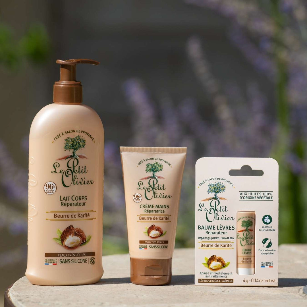 le petit olivier rituel corps reparateur karite produits