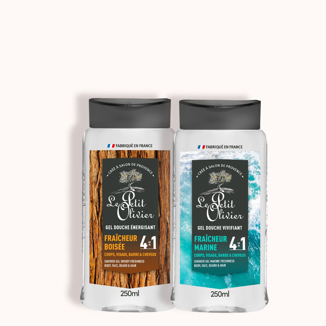 Duo Gel Douche Homme 4 en 1