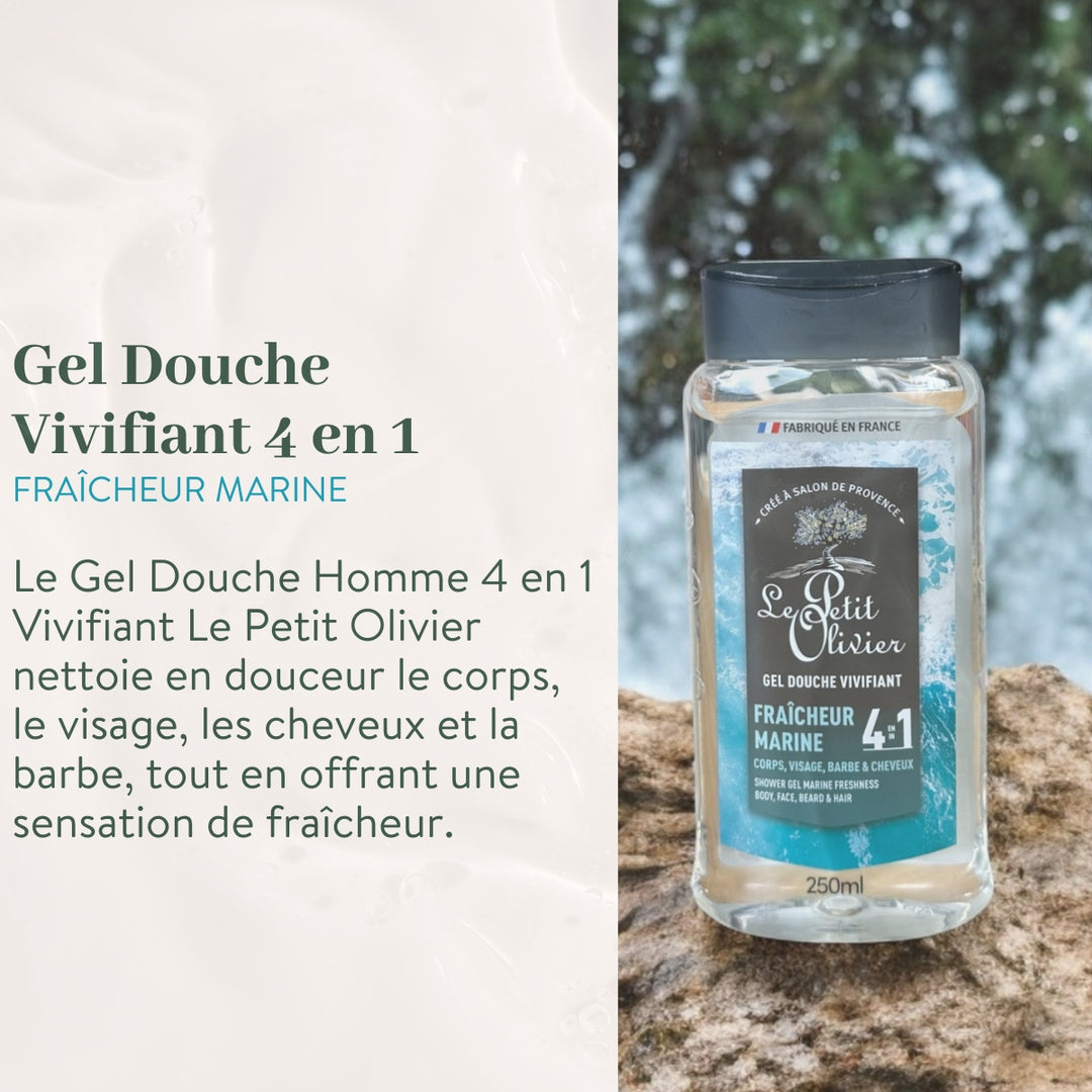 Duo Gel Douche Homme 4 en 1