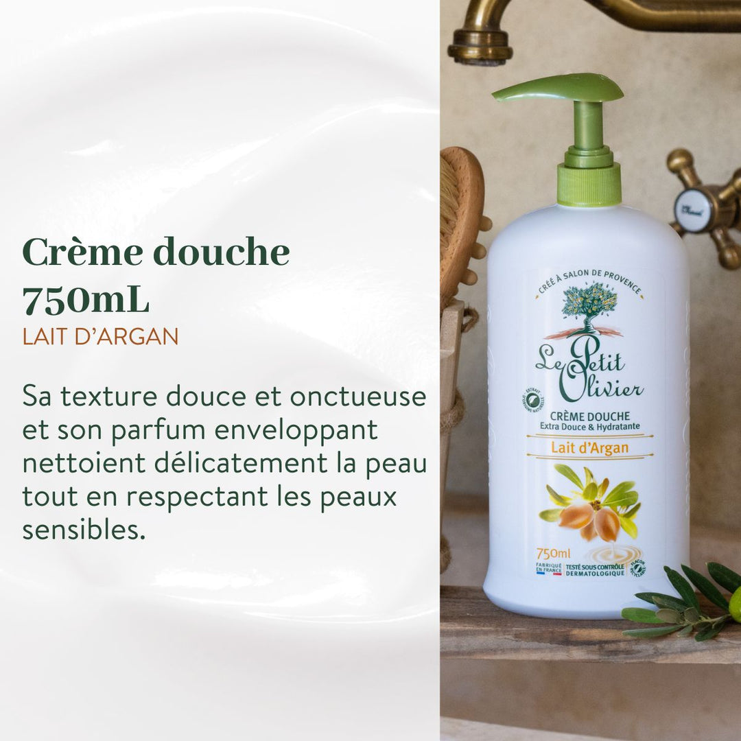 Pack Découverte - Crèmes Douches 750 ml