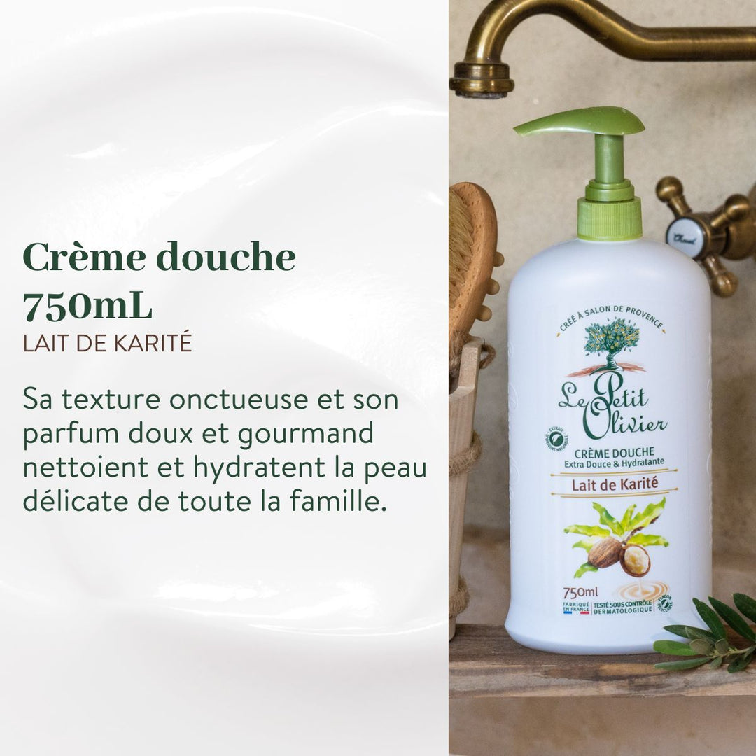 Pack Découverte - Crèmes Douches 750 ml