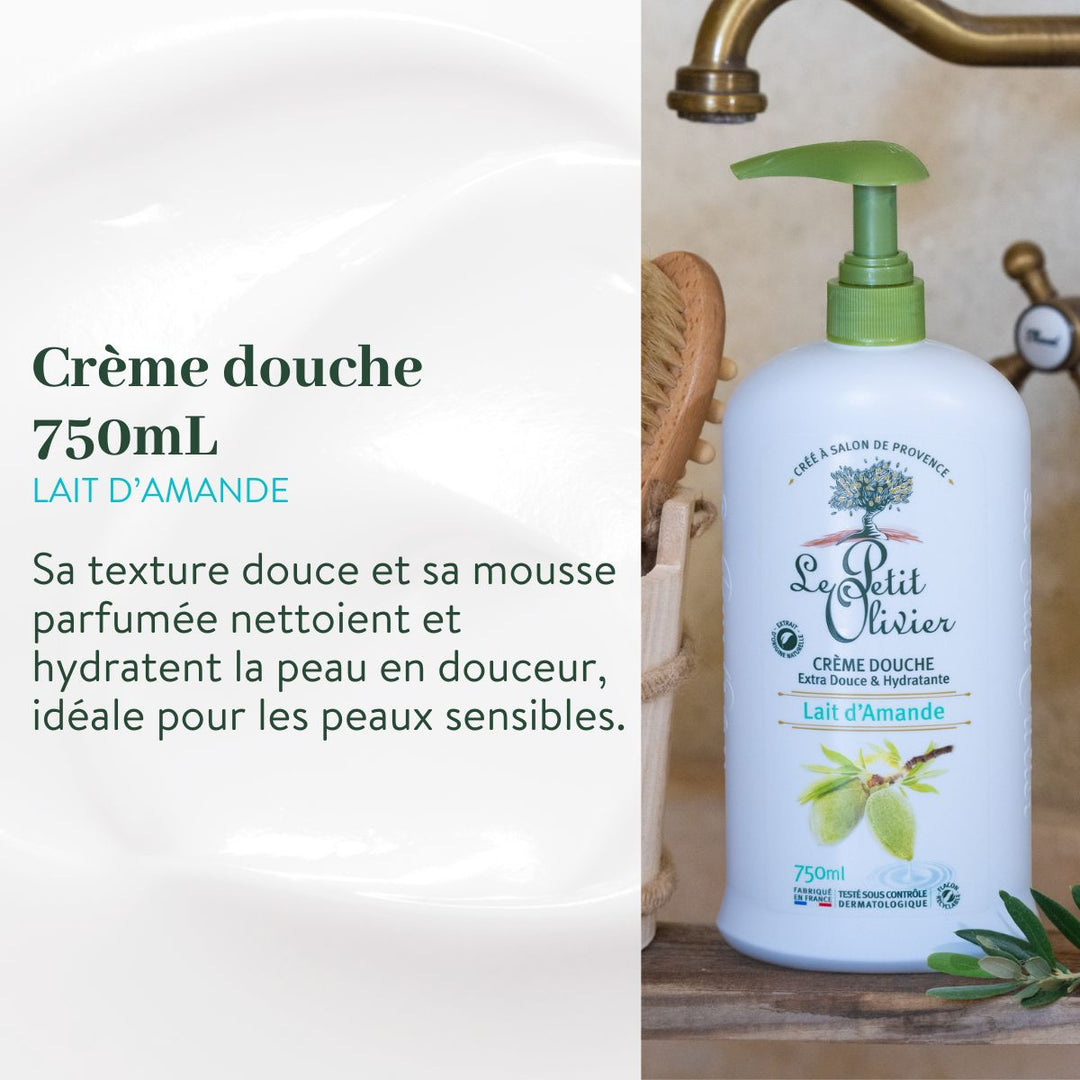 Pack Découverte - Crèmes Douches 750 ml