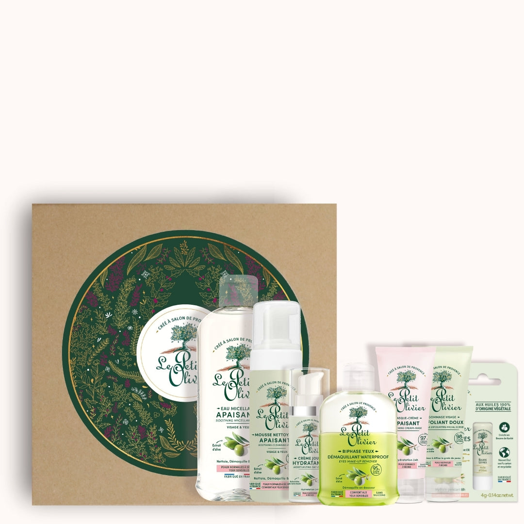 Coffret de Noël - Soin Visage Complet Olive