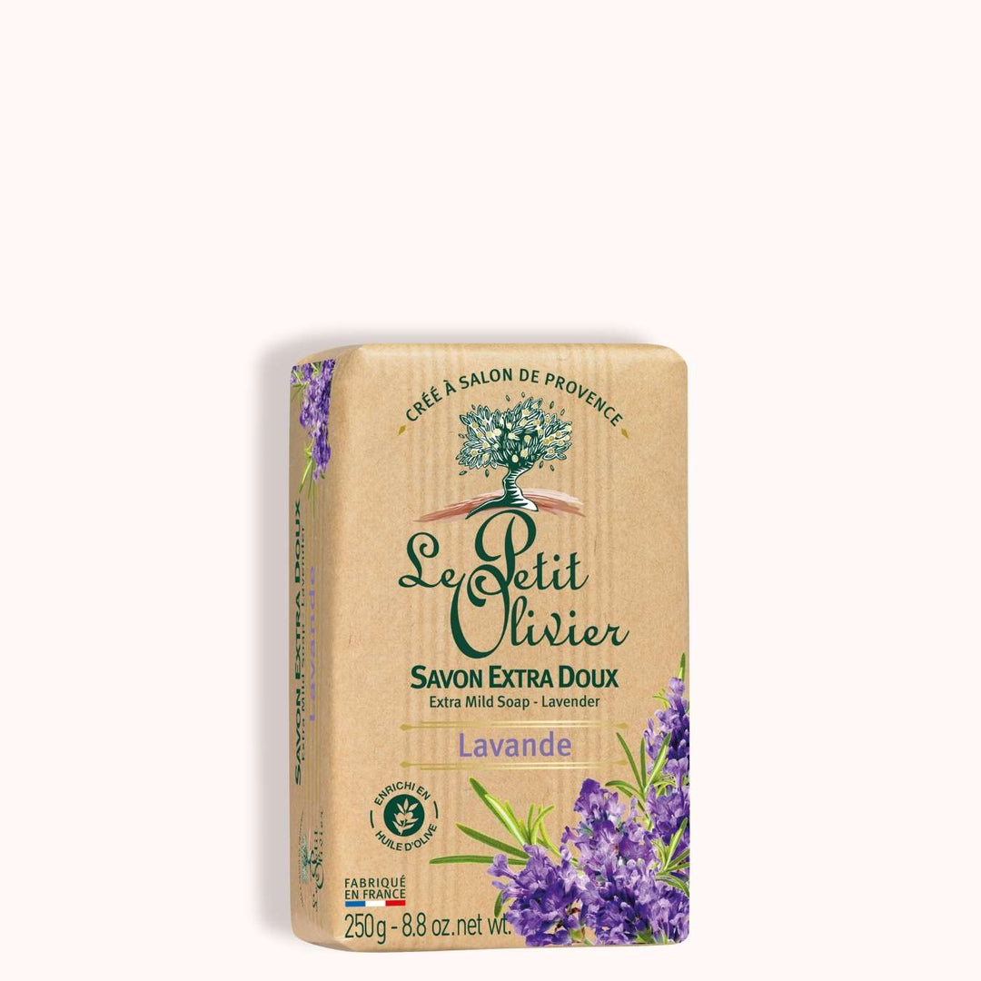 le petit olivier extra-gentle lavender packshot soap