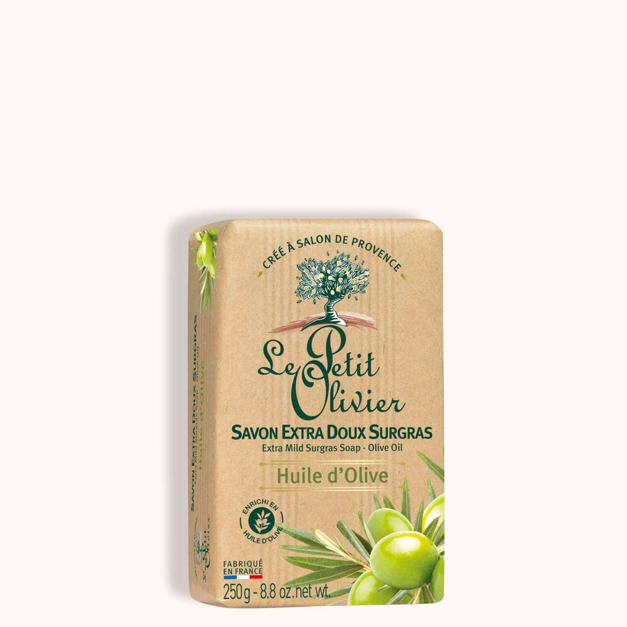 le petit olivier extra-gentle superfatted olive oil soap packshot