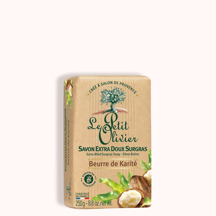 le petit olivier extra mild superfatted soap karite butter packshot