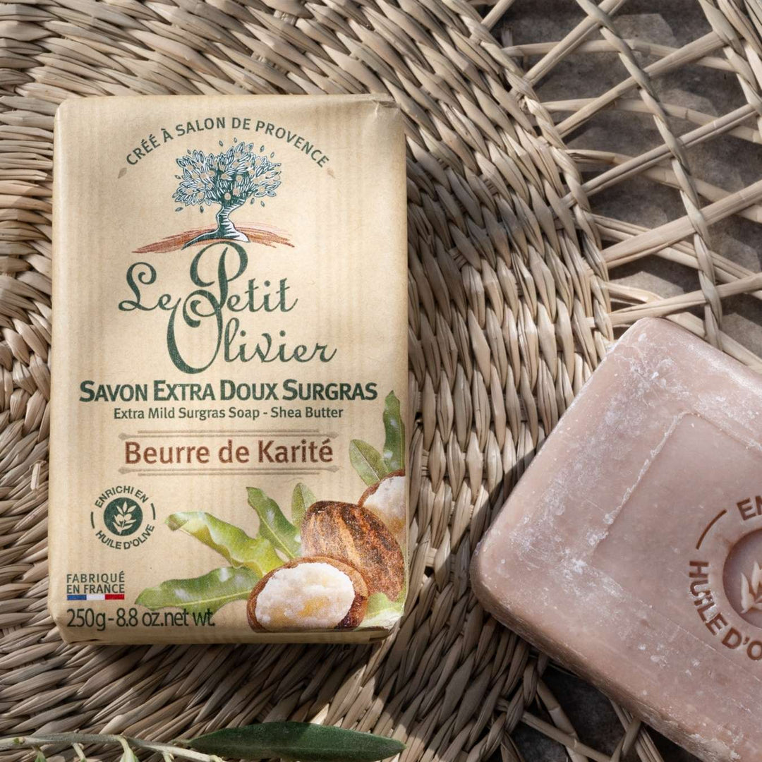 le petit olivier extra mild superfatted soap karite butter product