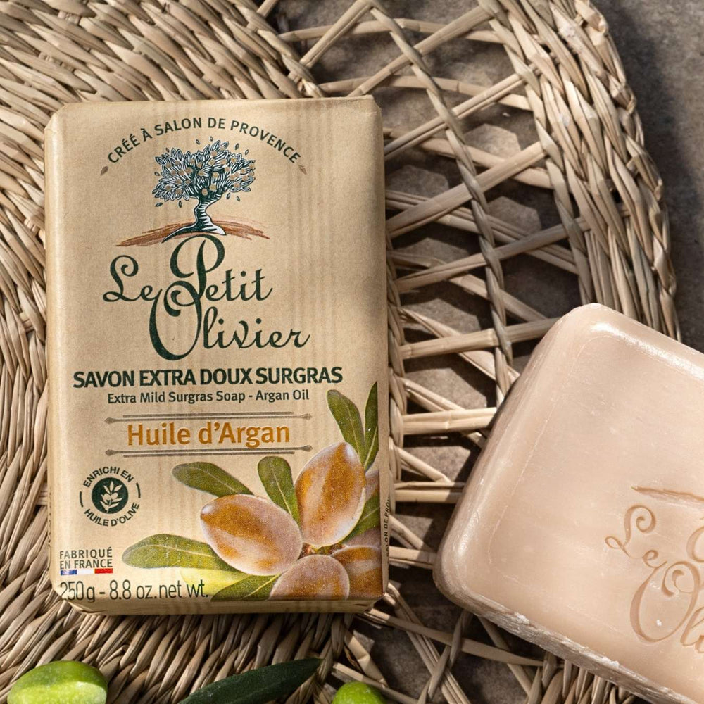 le petit olivier extra-gentle argan soap product