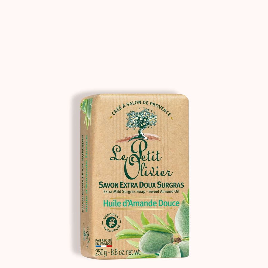 le petit olivier extra-gentle superfatted soap sweet almond packshot