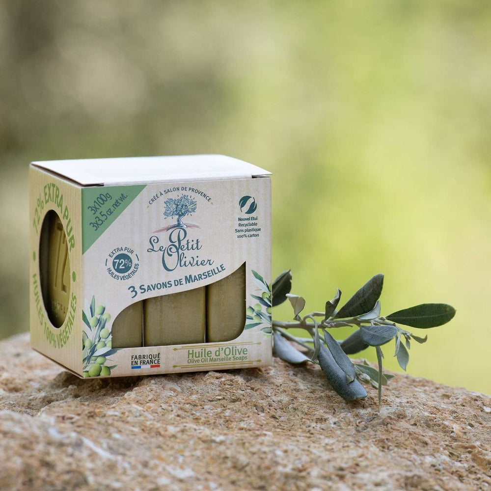 le petit olivier 3 olive marseille soaps product