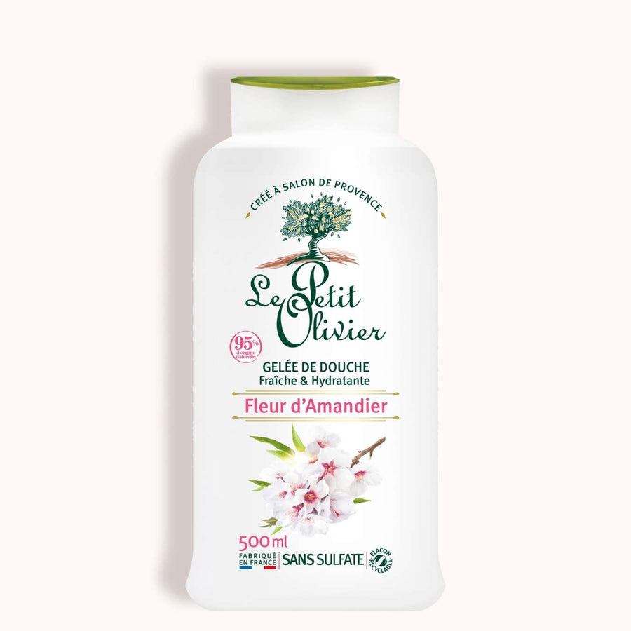 le petit olivier fresh hydrating shower gel almond blossom packshot