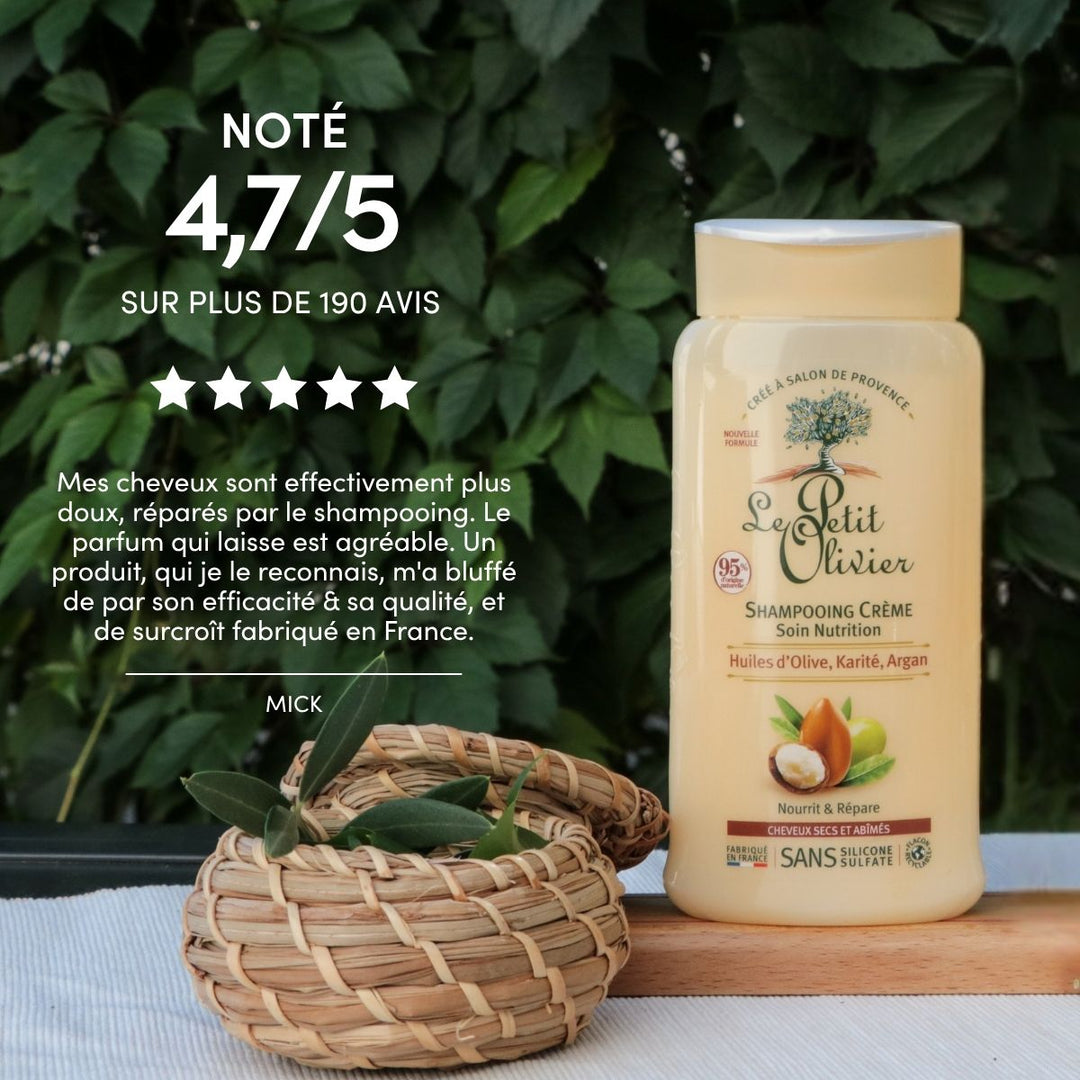 Shampoing Cheveux Secs et Abimés