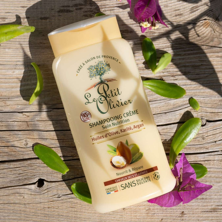 le petit olivier shampooing creme soin nutrition olive karite argan produit