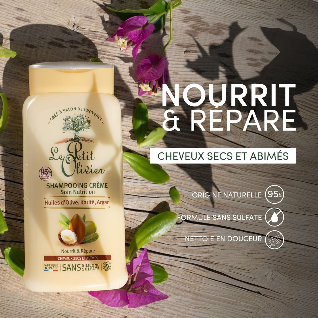 Shampoing Cheveux Secs et Abimés
