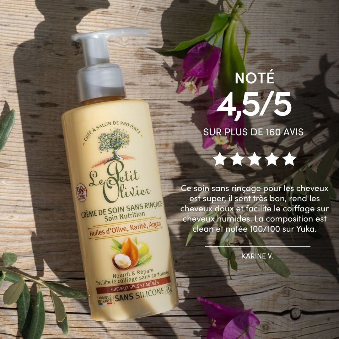 Crème de Soin Cheveux Secs et Abimés