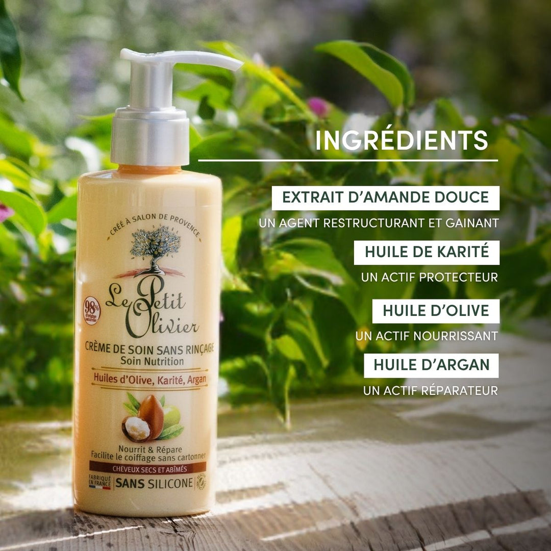 Crème de Soin Cheveux Secs et Abimés