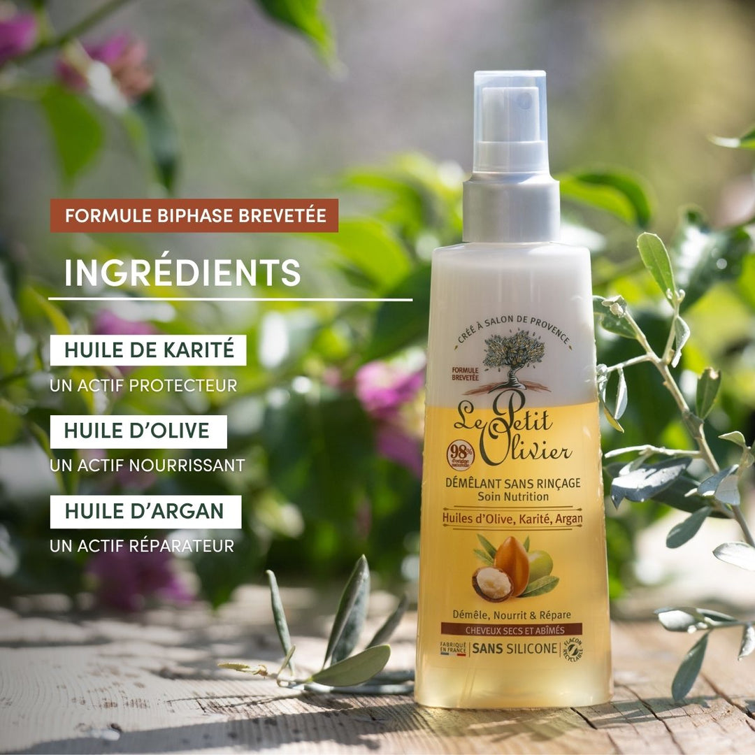 No-Rinse Detangling Spray for Dry, Damaged Hair