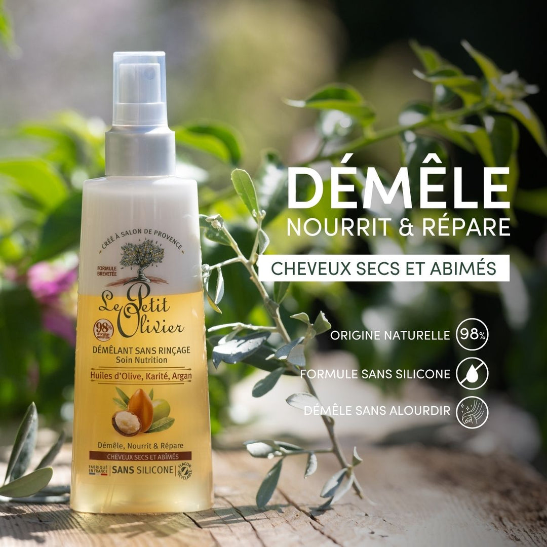 No-Rinse Detangling Spray for Dry, Damaged Hair