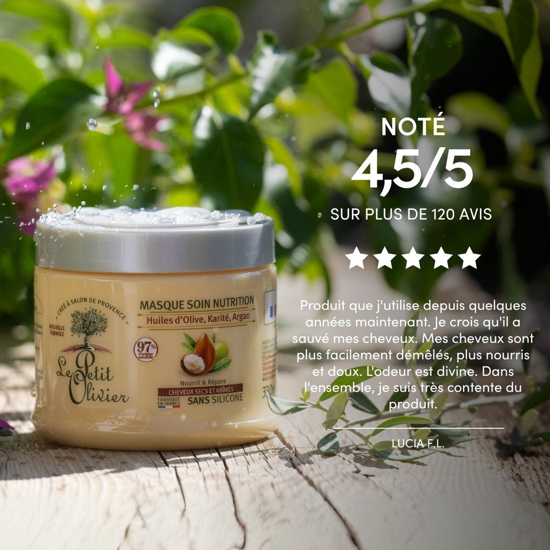 Masque Cheveux Secs et Abimés