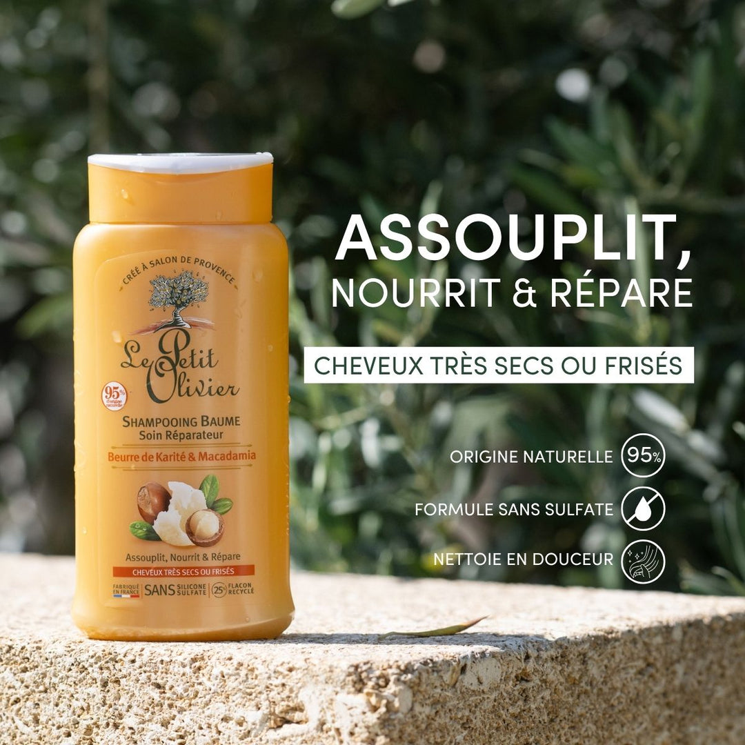 Shampoing Cheveux Très Secs ou Frisés