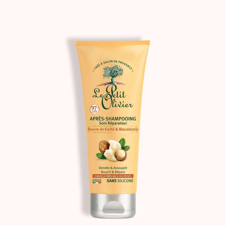 le petit olivier apres shampooing soin reparateur karite macadamia packshot