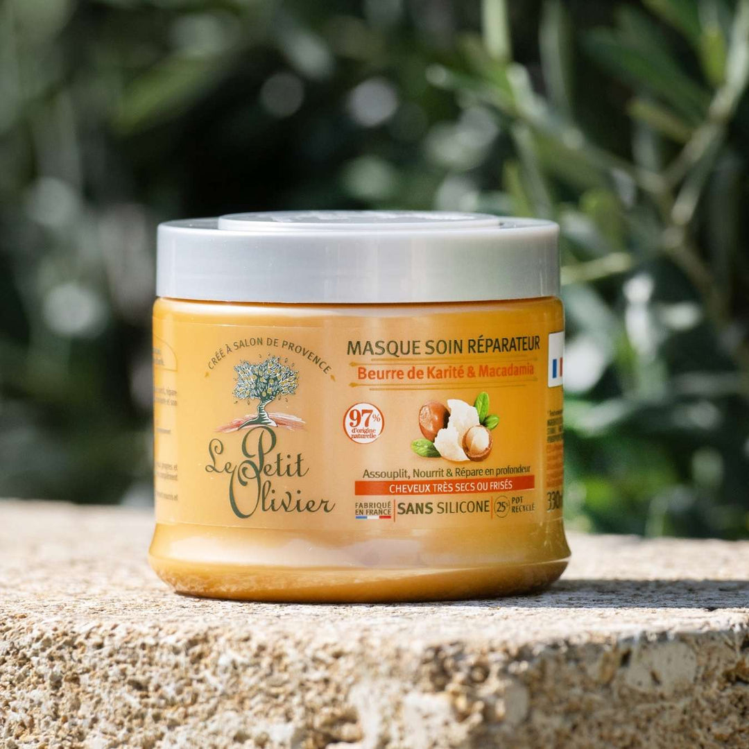 le petit olivier masque soin reparateur karite macadamia produit