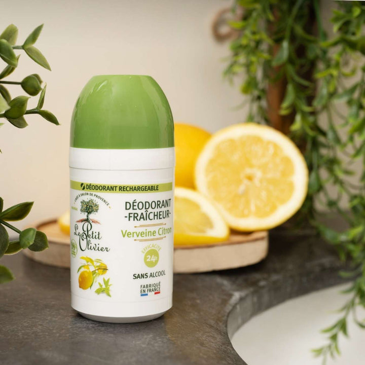 le petit olivier deodorant fraicheur verveine citron produit