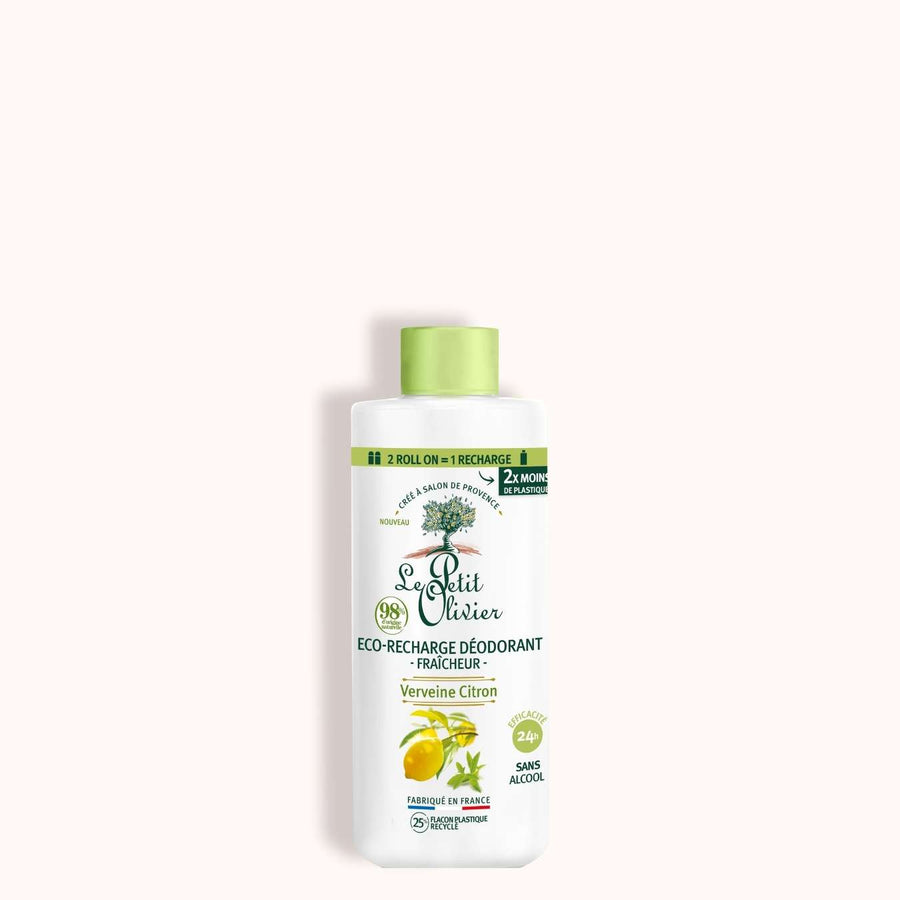 le petit olivier eco recharge deodorant fracheur verveine citron packshot