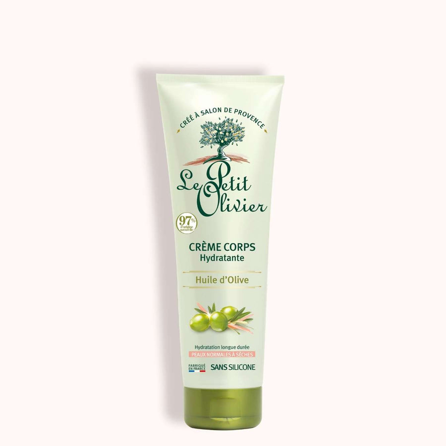 le petit olivier moisturizing body cream olive packshot