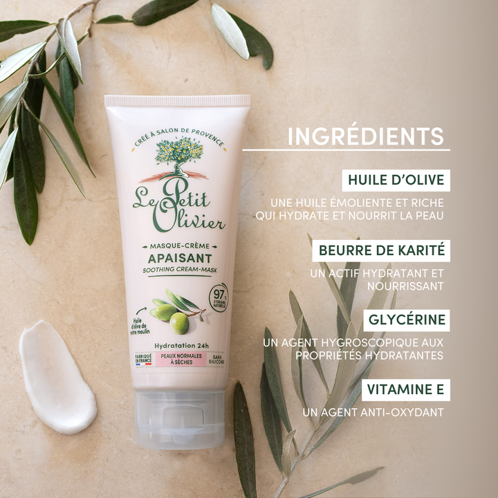 Masque Visage Hydratant 24h