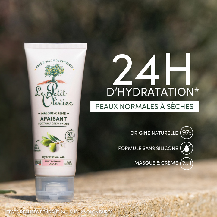 Masque Visage Hydratant 24h