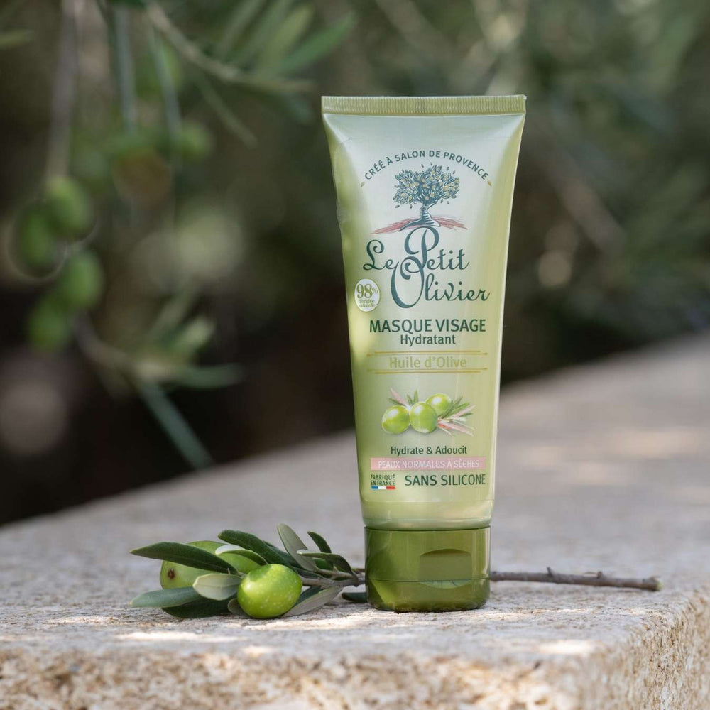 le petit olivier masque visage hydratant olive produit