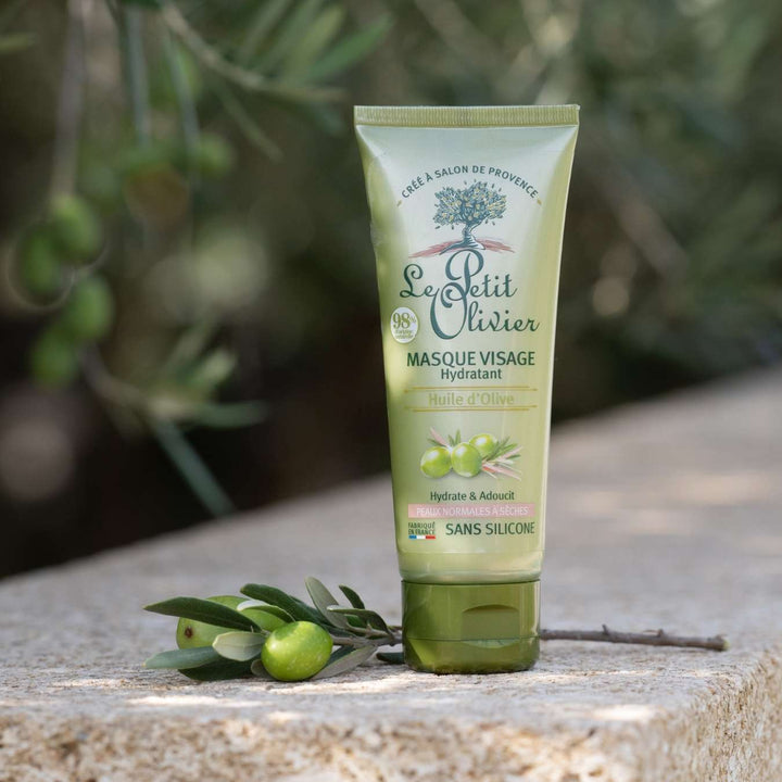 le petit olivier masque visage hydratant olive produit
