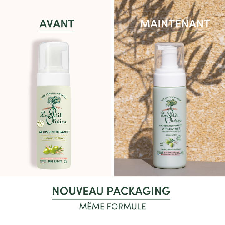 Mousse Nettoyante Visage Apaisante
