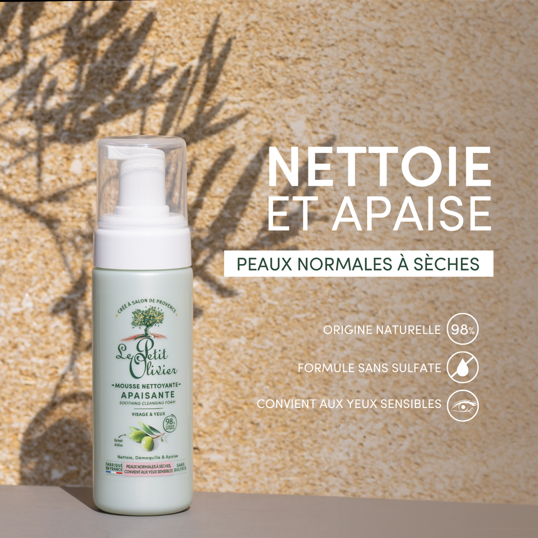 Mousse Nettoyante Visage Apaisante