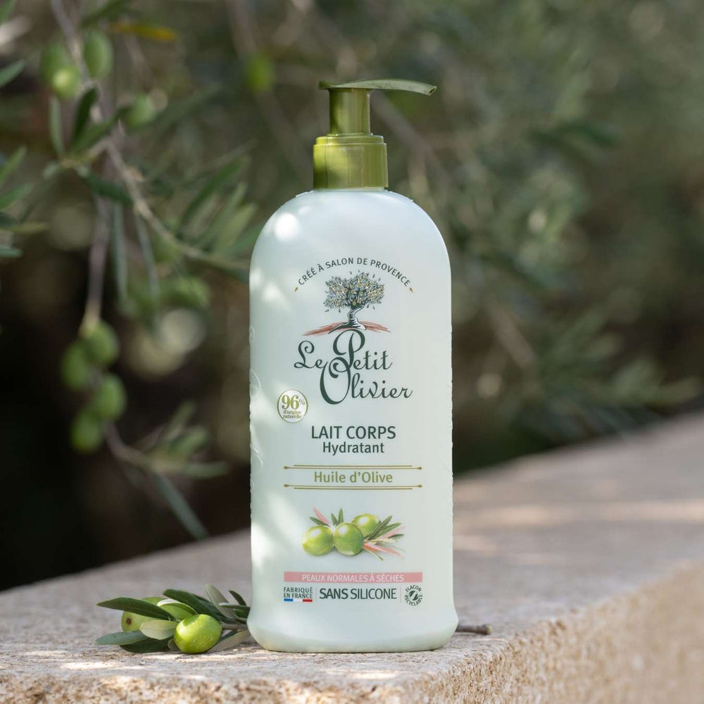 le petit olivier moisturizing body lotion olive produit